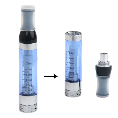 CE6S 2.4ML Cordless E-Cigarette Atomizer (Blue) - Click Image to Close